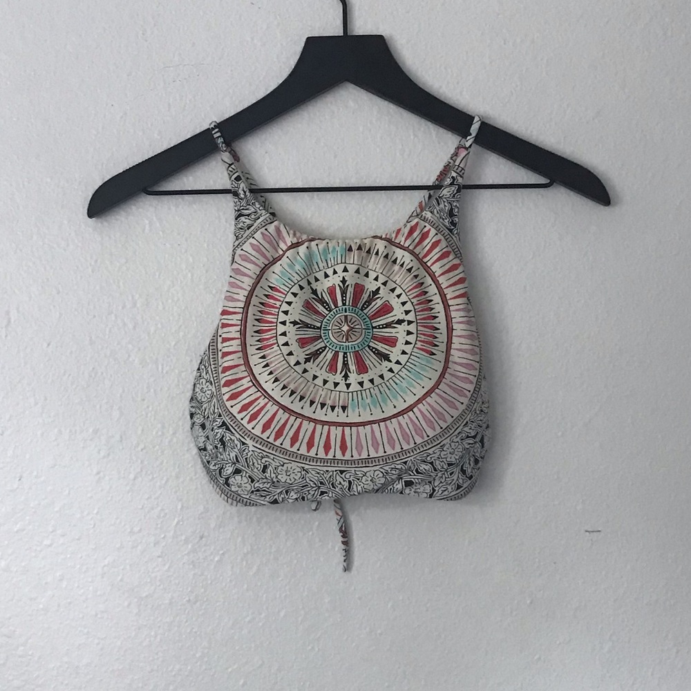 Halter bikini top